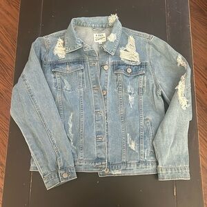 Papaya Denim Jacket